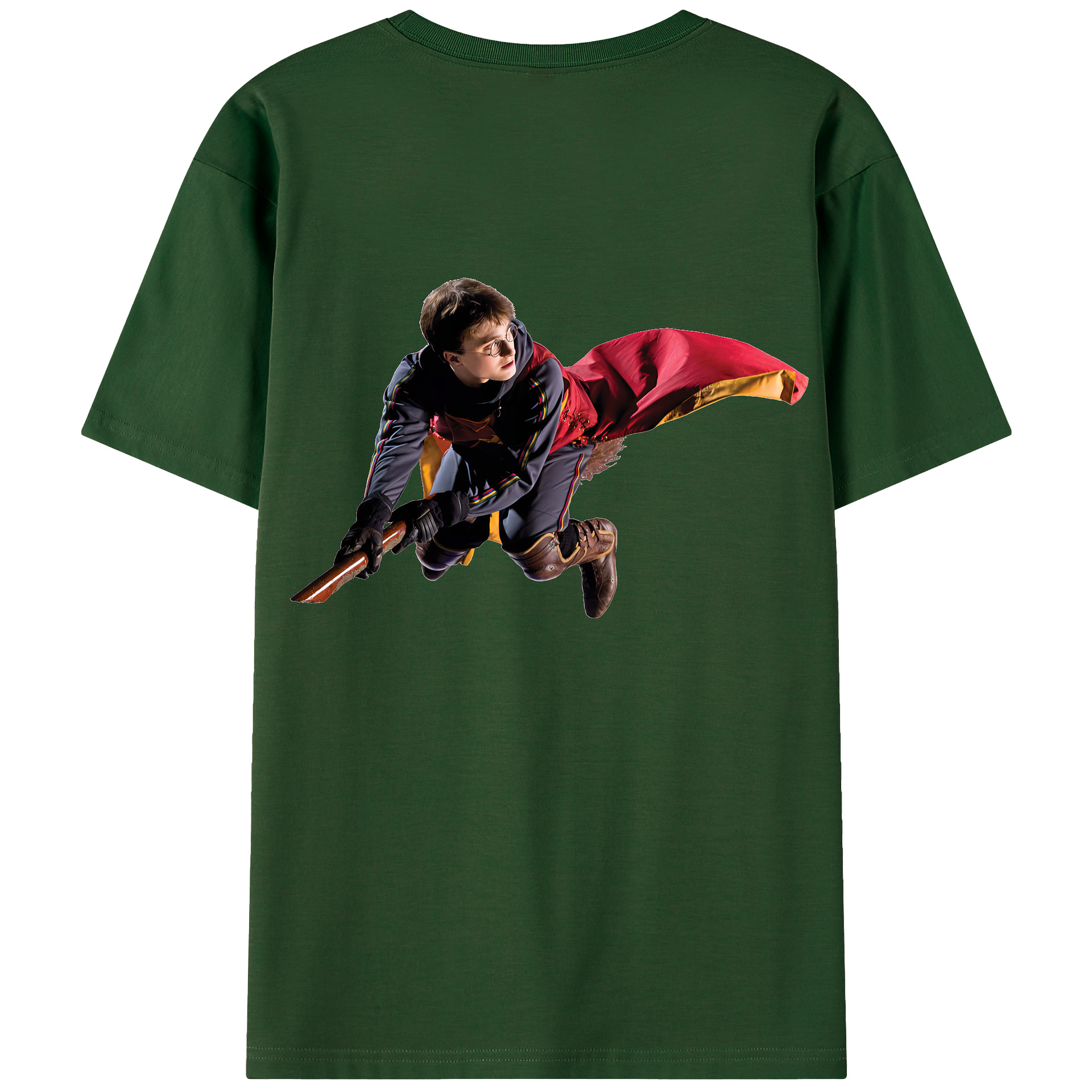（画像用） Harry Potter ハリー・ポッターシリーズ 綿100％半袖Tシャツ（背面プリント）